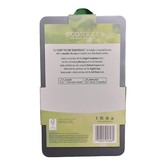 ECOTOOLS Start The Day Beautiful Makeup Brush Kit - Picture 2 of 6